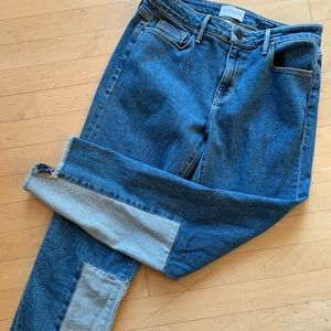 Parker smith step hem jeans. 28. CB1100
